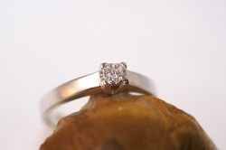 Solitaire pavage diamant